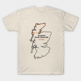 Scotland's North Coast 500 Trail T-Shirt